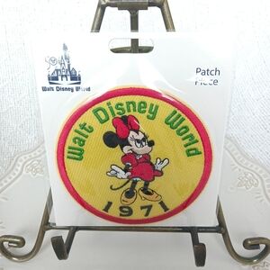 Walt Disney World 50th Anniversary Minnie Mouse 1971 Patch